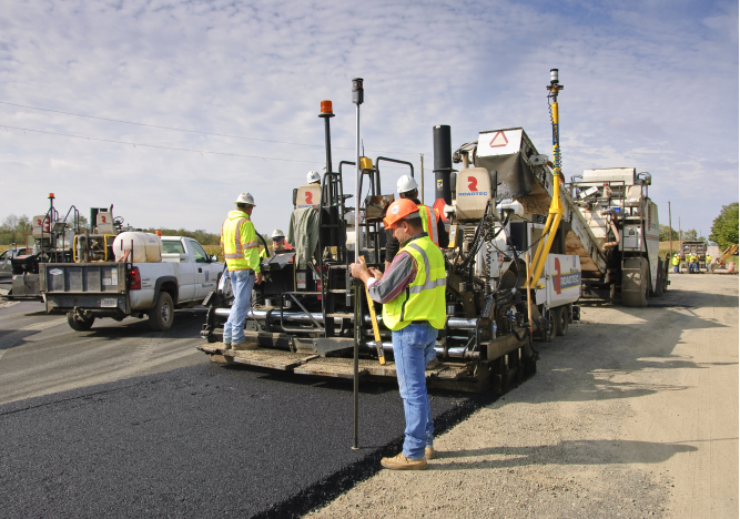 sistema de control de pavimentación - pcs900 y earthworks